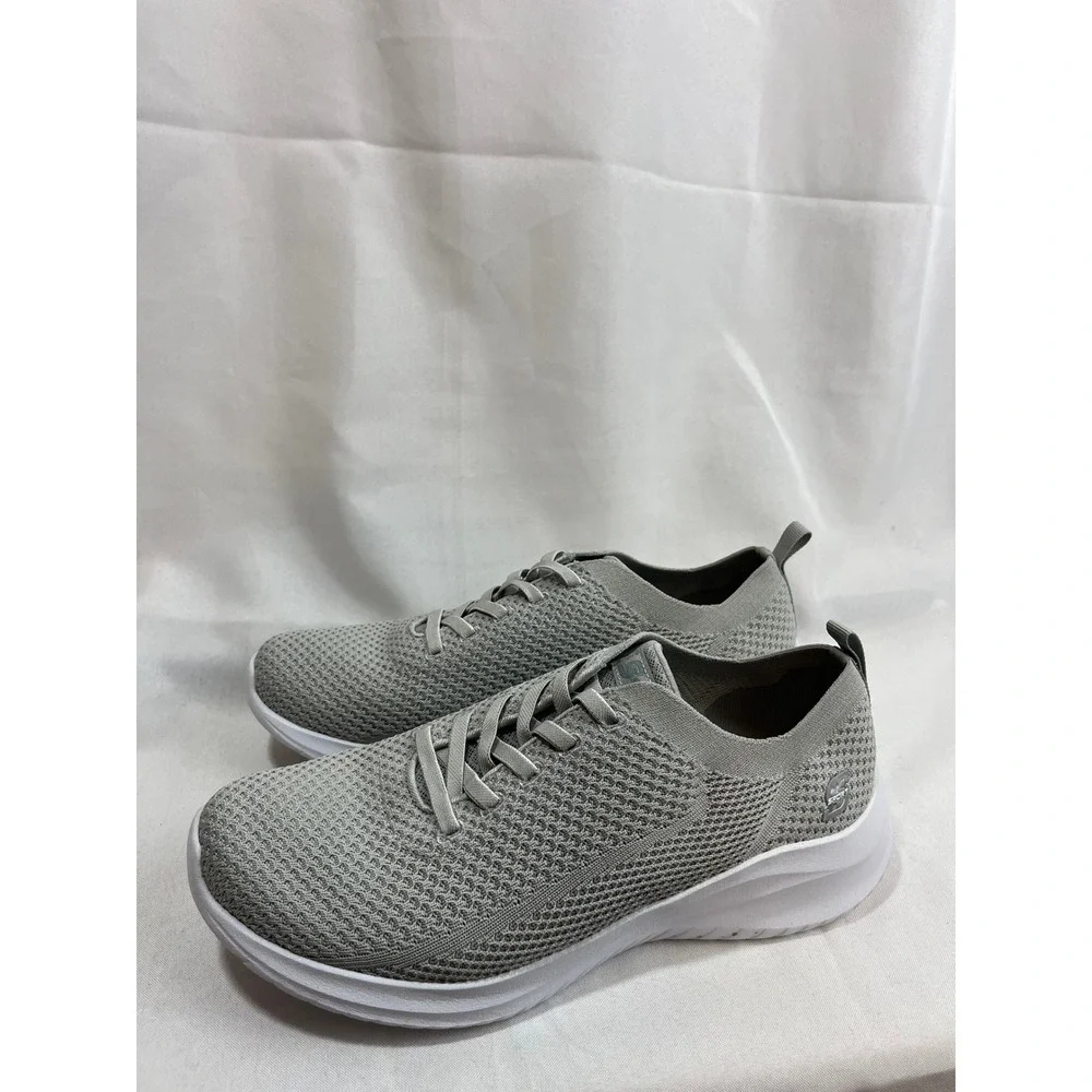 S Sport by Skechers Gray Knit Memory Foam Sneakers Mens 11 F190-11 Walking Shoes